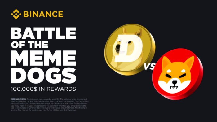 图片[1] - 「币安binance」BATTLE of the Meme Dogs: DOGE VS SHIBA INU. Join the Memecoin Duel to Share $100,000 in Token Vouchers!